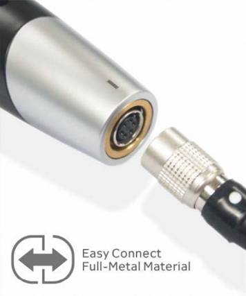 One Touch Full-Metal
							Connector